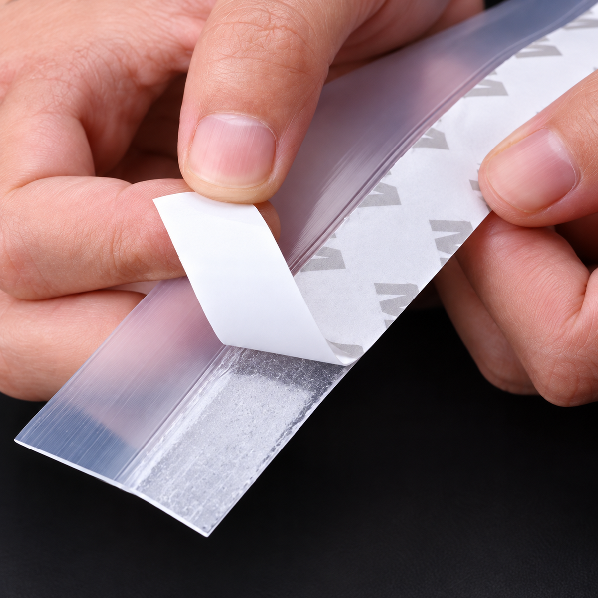 Transparent Silicone Door Bottom Seal Strip