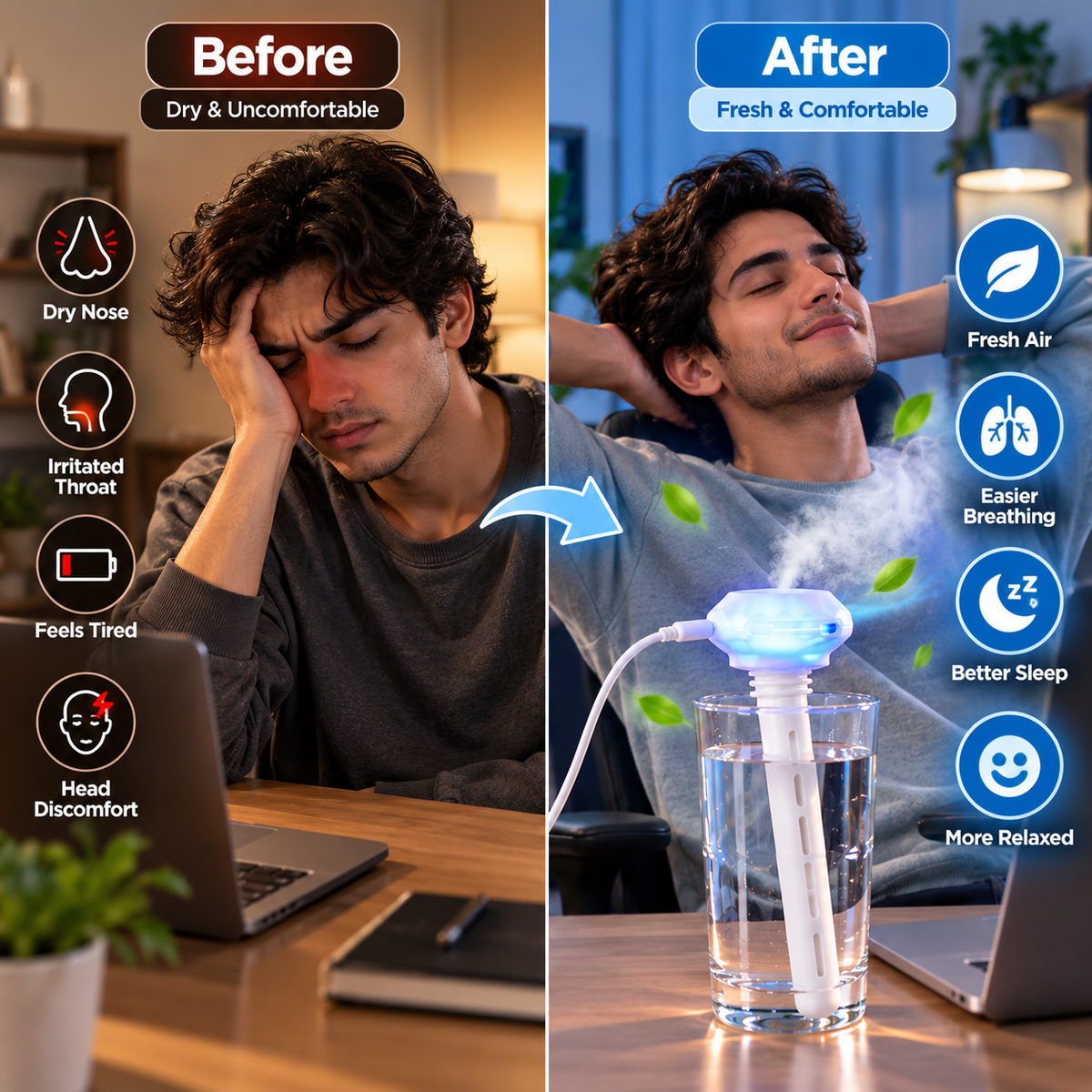 Portable USB Electric Mini Aroma Diffuser