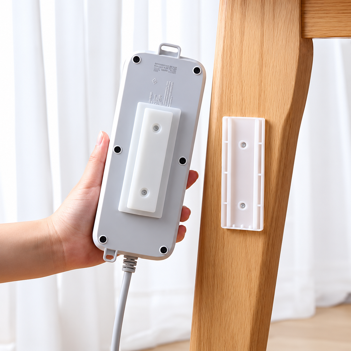Removable Adhesive Wall-Mounted Holder