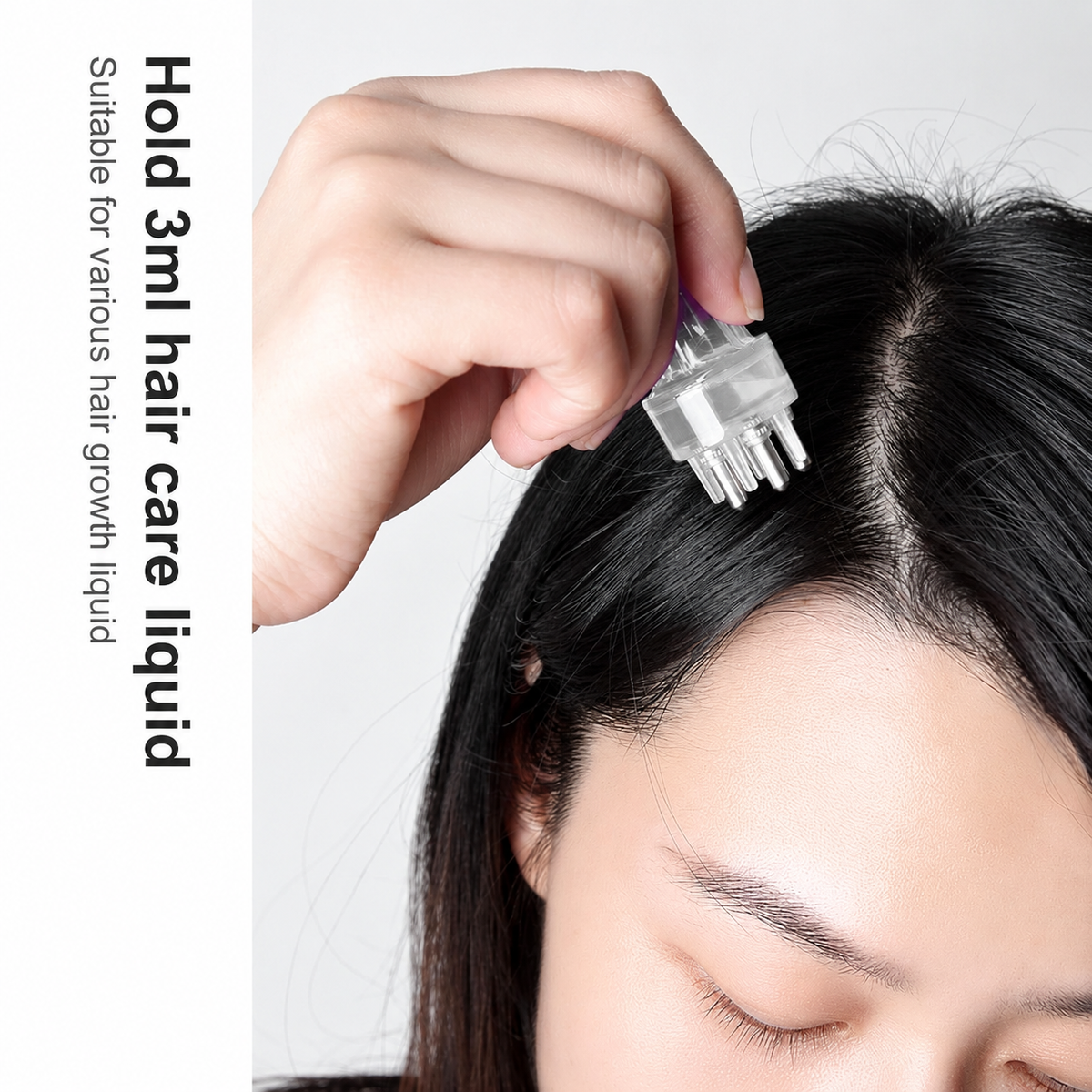 Multifunctional Scalp Applicator Comb – 6ml