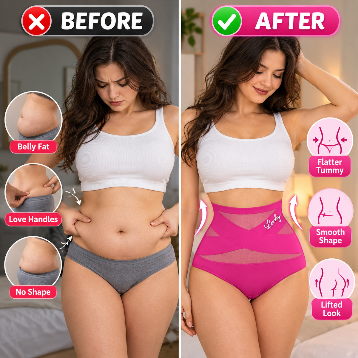 Seamless High-Waisted Body Shaper