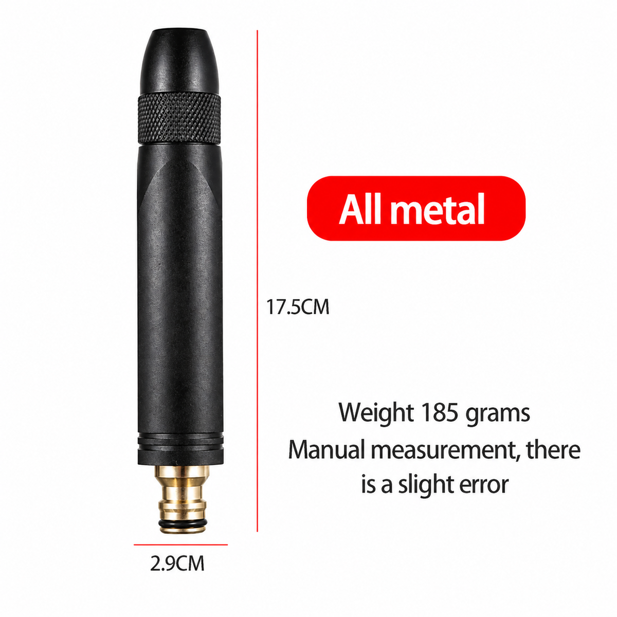 High-Pressure Adjustable Water Spray Nozzle