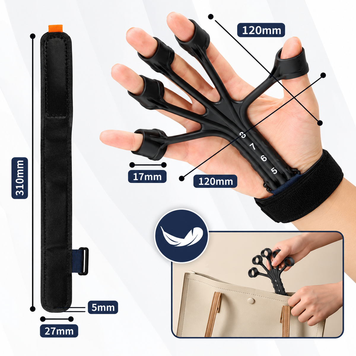 Adjustable Finger & Grip Strengthener