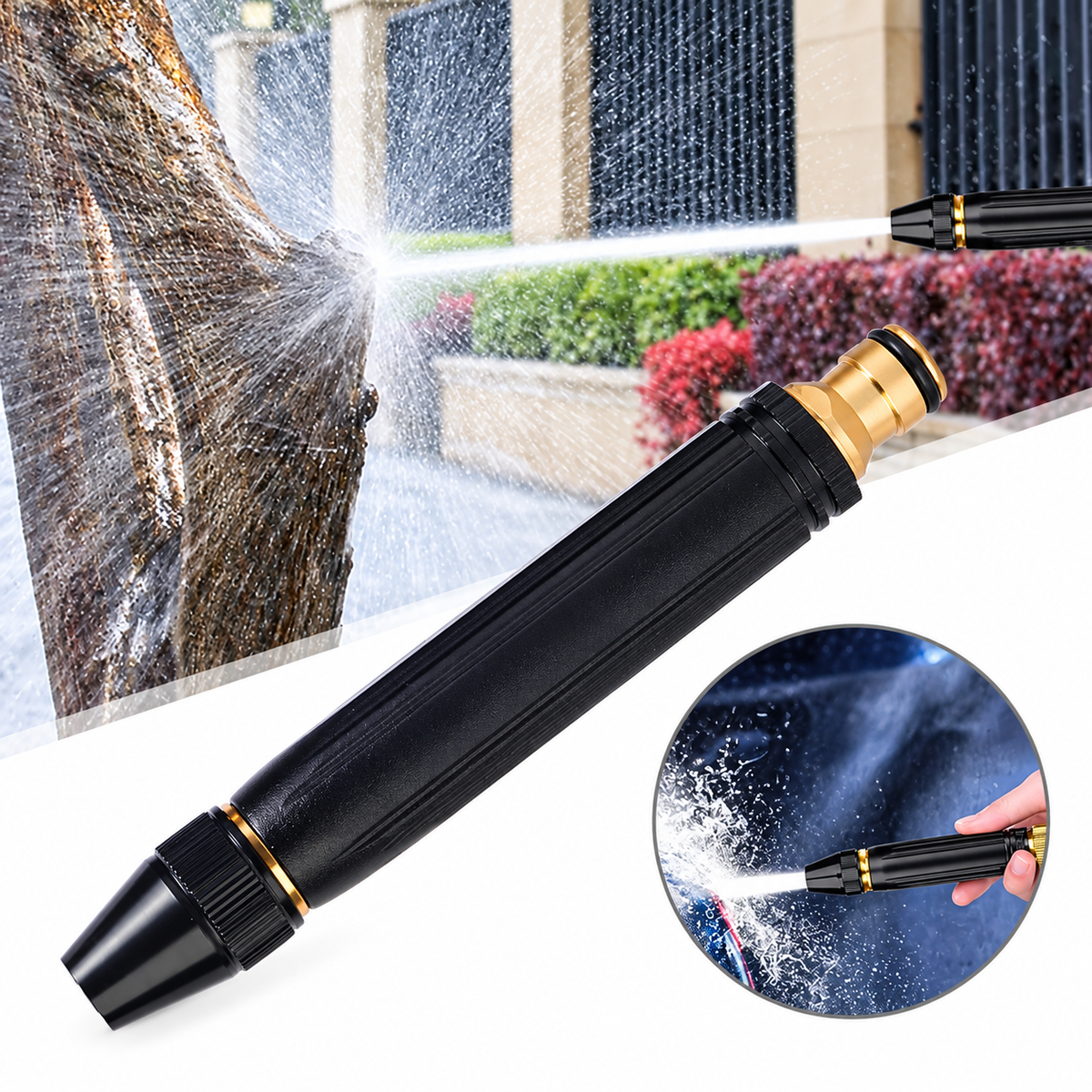 High-Pressure Adjustable Water Spray Nozzle
