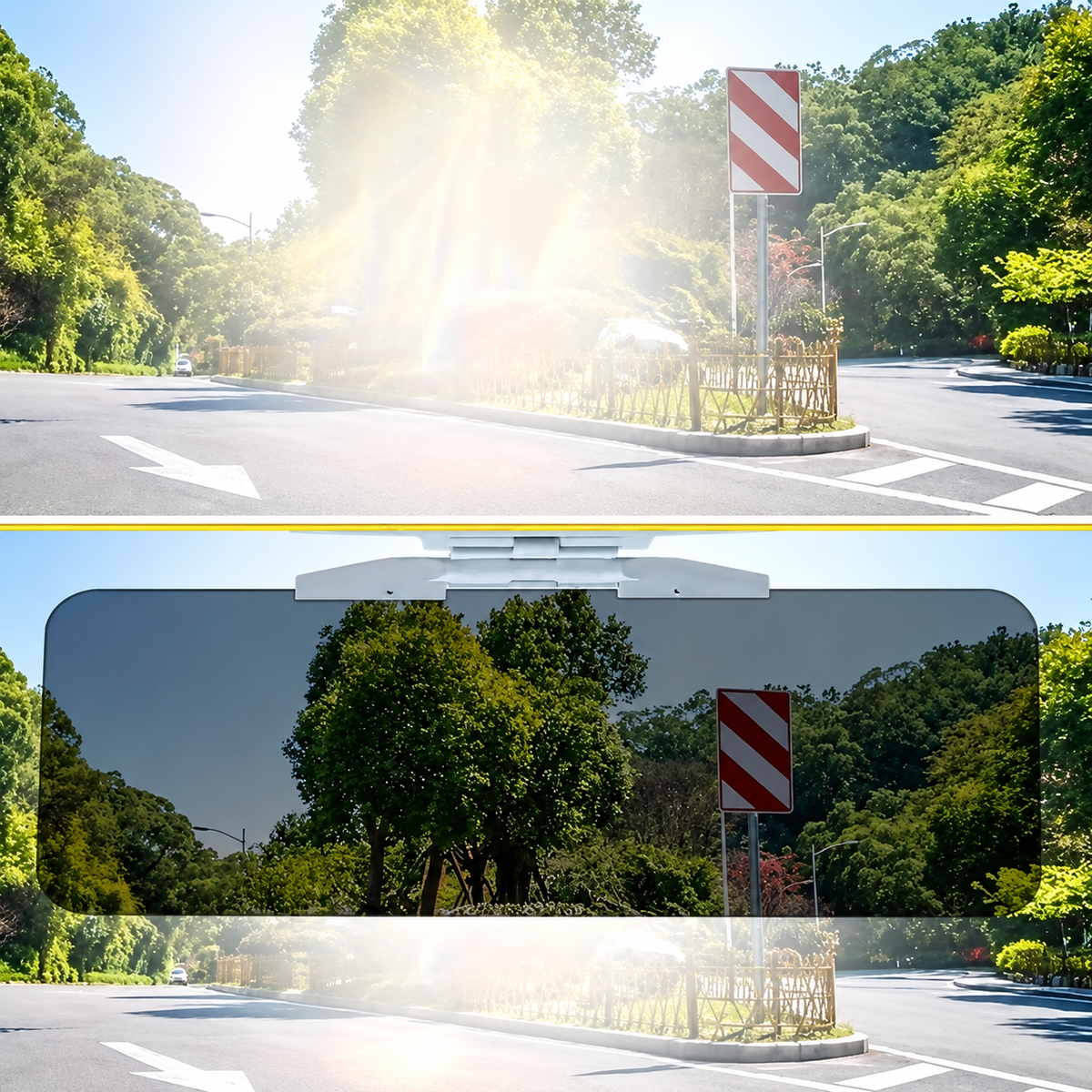 Car Sun Visor - Anti-Glare Shield