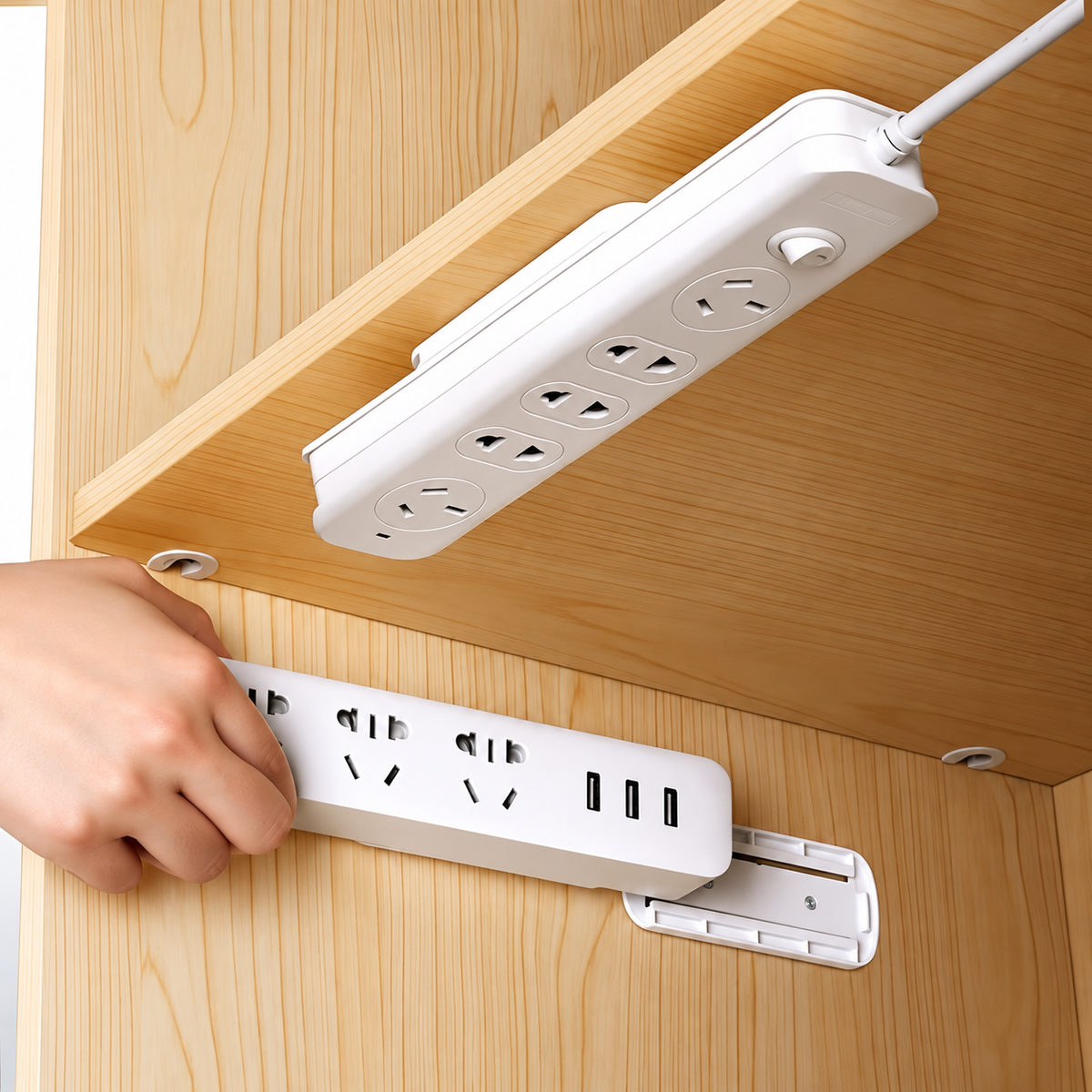 Removable Adhesive Wall-Mounted Holder