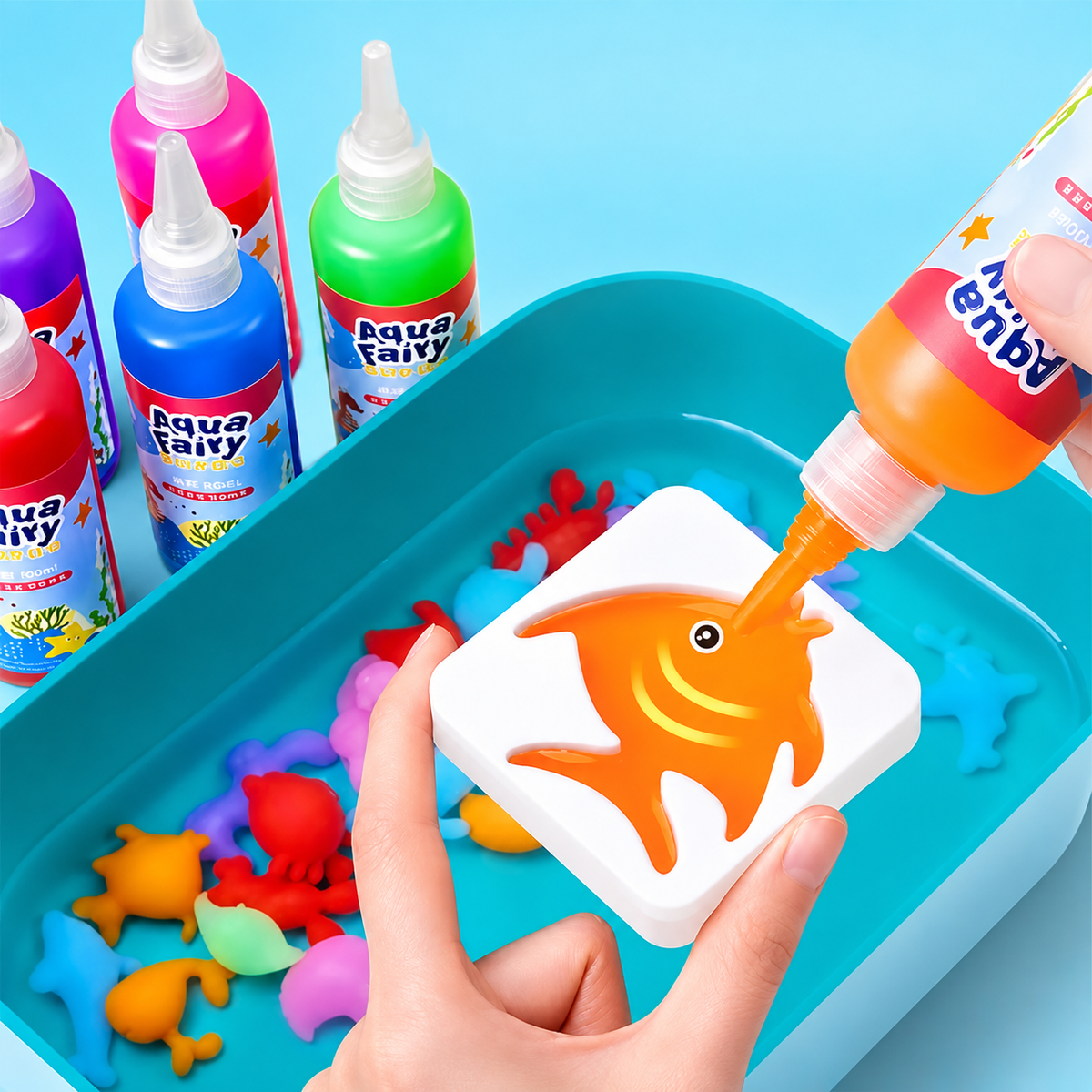 Magic Water Sea Animals DIY Craft Kit for Kids