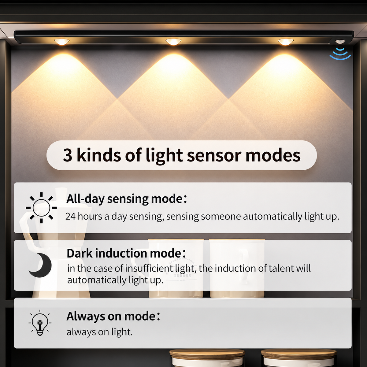 Wireless Cabinet LED Light