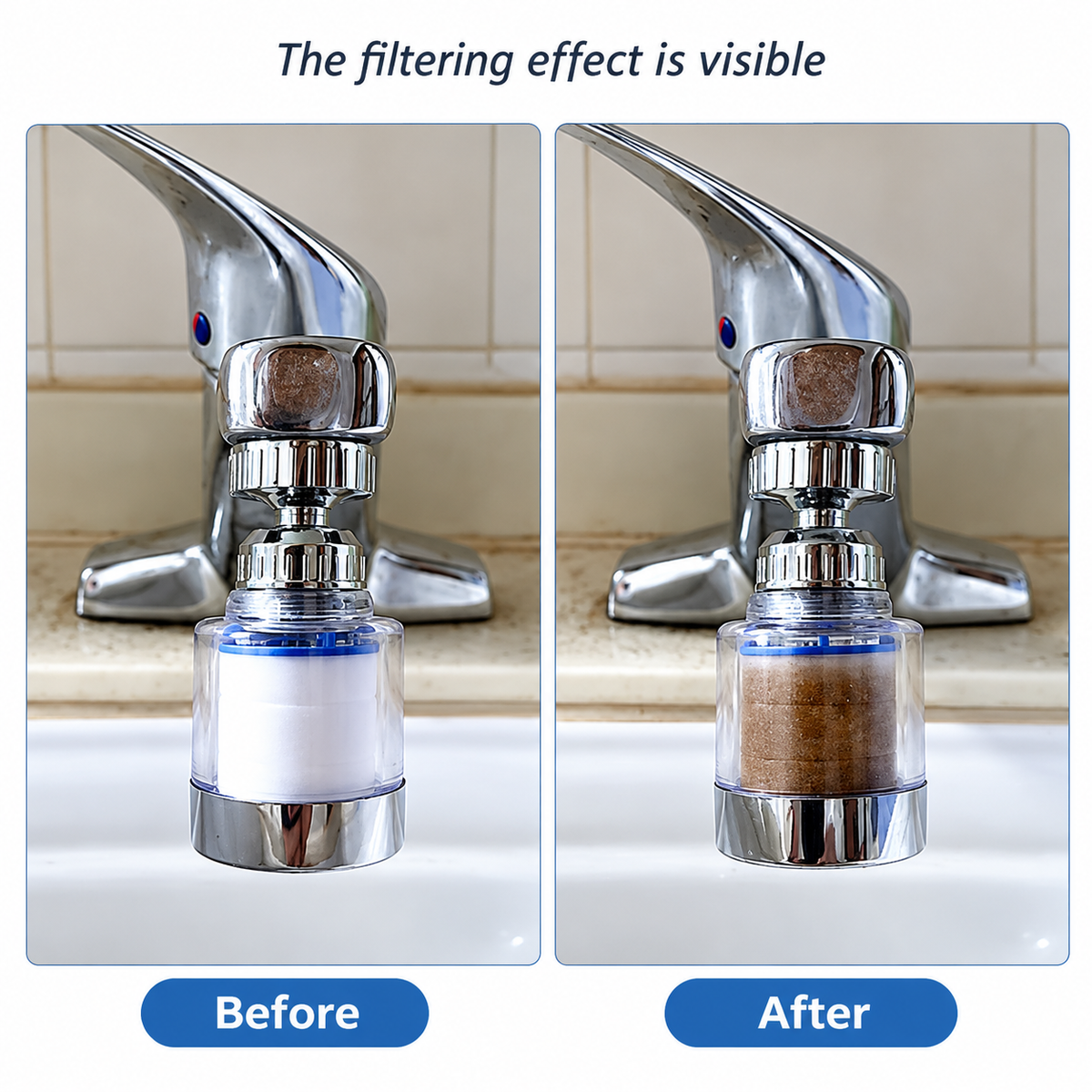 360° Rotating Faucet Water Filter Aerator