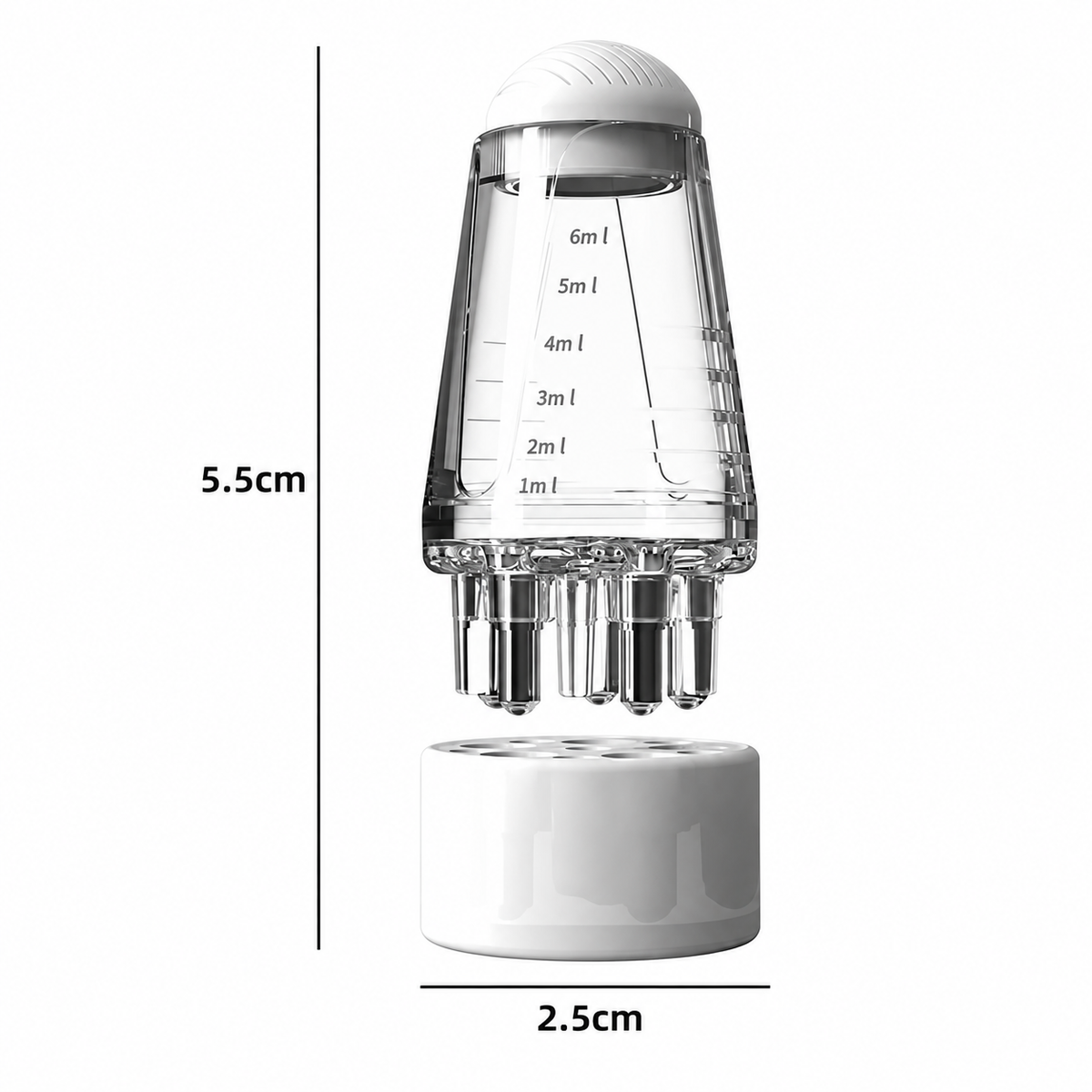 Multifunctional Scalp Applicator Comb – 6ml