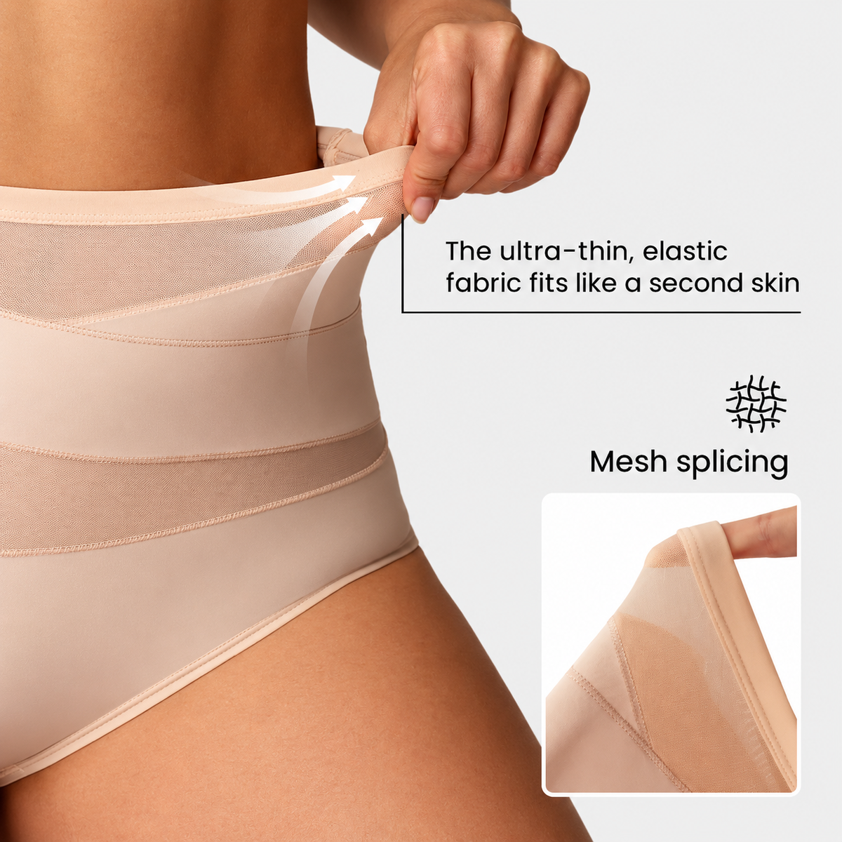 Seamless High-Waisted Body Shaper