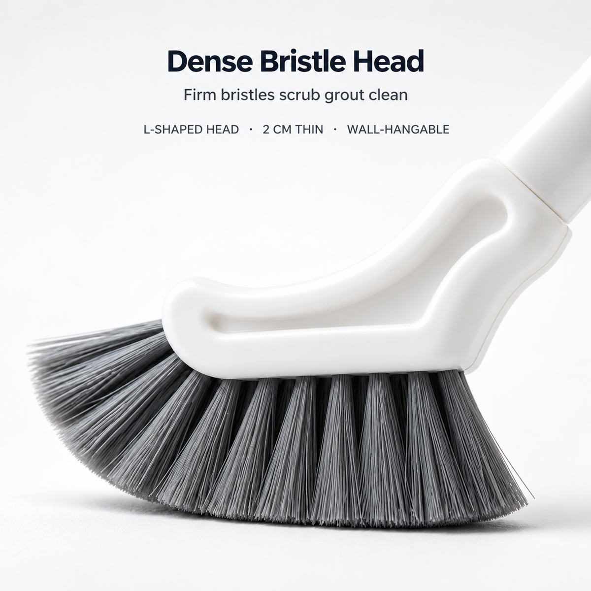 Extendable L-Shaped Crevice Cleaning Brush