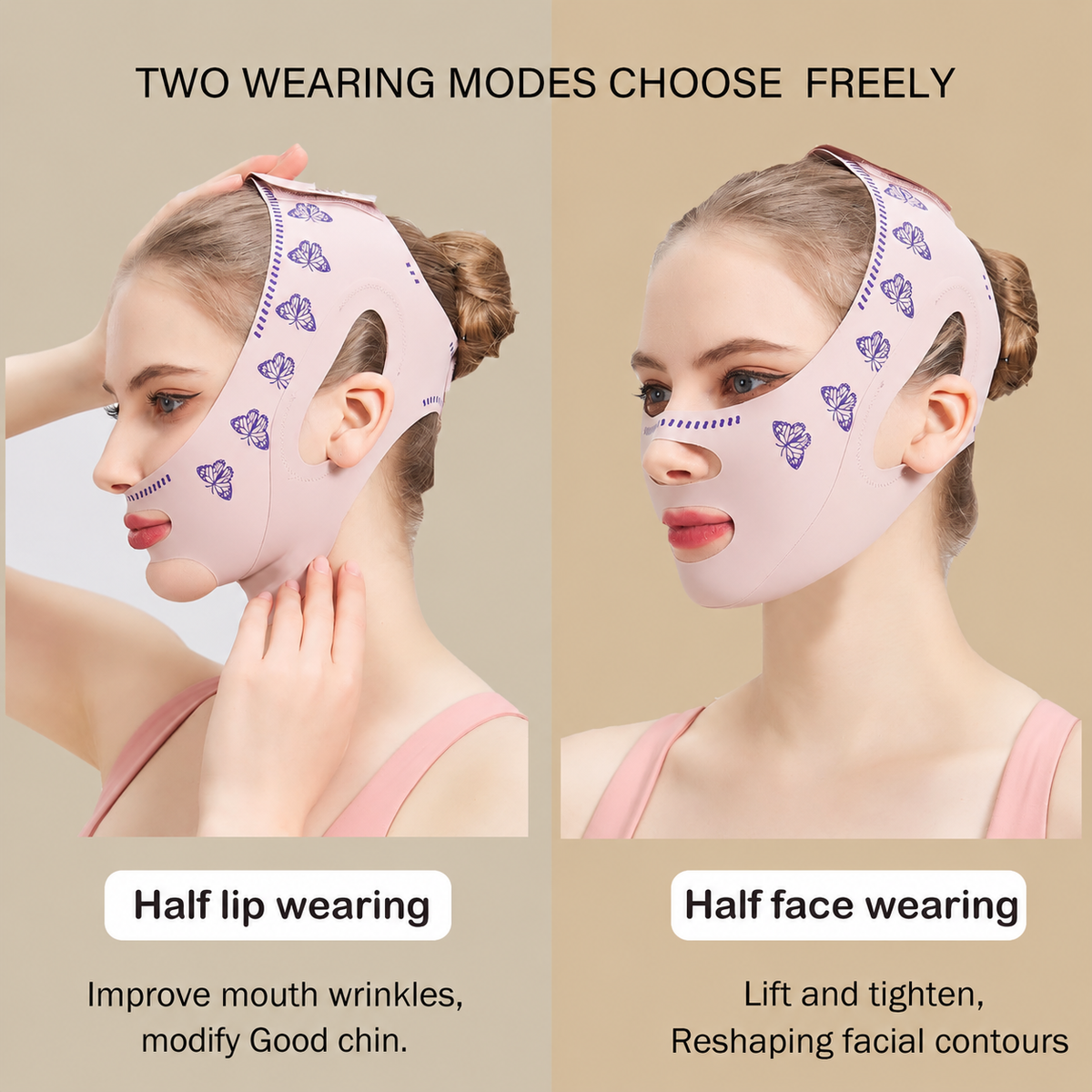 Face Lifting Strap – Facial Contouring & Jawline Shaping Beauty Mask