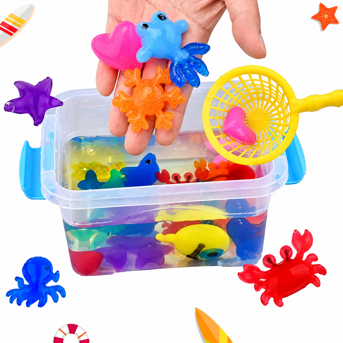 Magic Water Sea Animals DIY Craft Kit for Kids