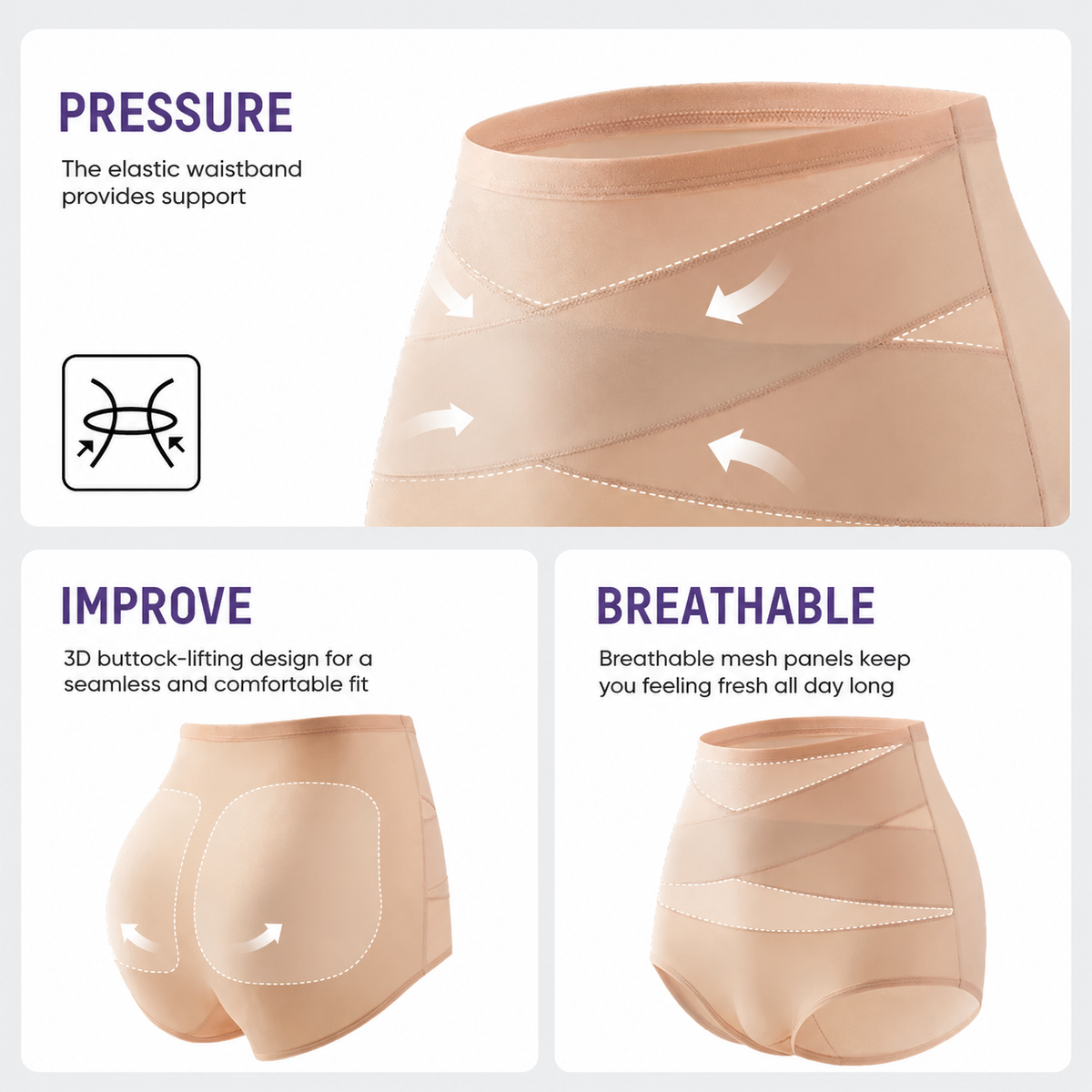 Seamless High-Waisted Body Shaper