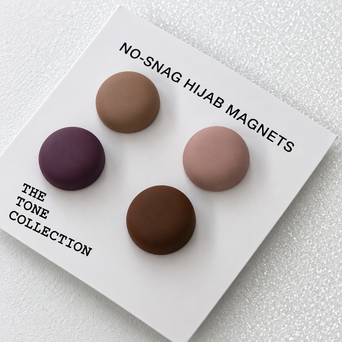 No-Snag Hijab Magnets – Secure & Stylish Scarf Fasteners