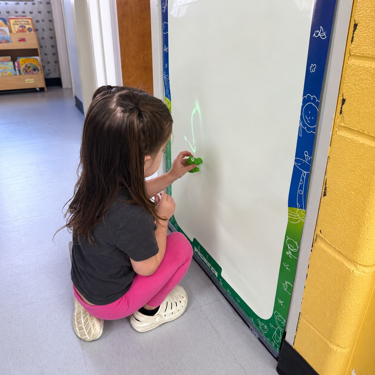 GlowScape Reusable Glow-in-the-Dark Drawing Board