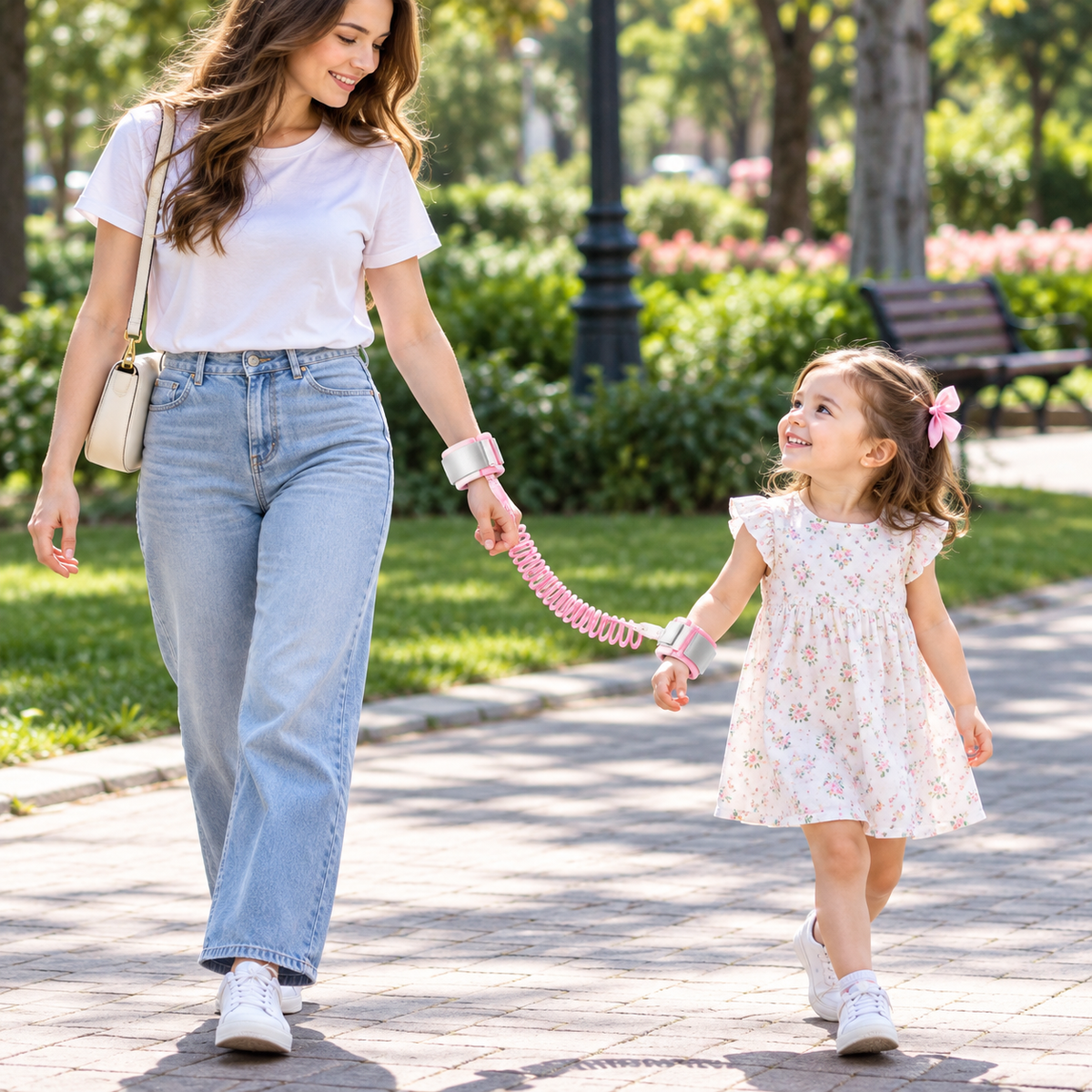 Kids Safety Anti-Lost Wrist Leash – Adjustable Child Safety Strap