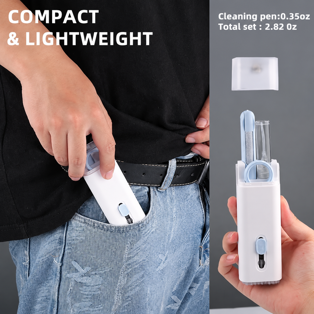 Multifunctional 5-in-1 Electronics Cleaning Kit – Portable Cleaning Pen