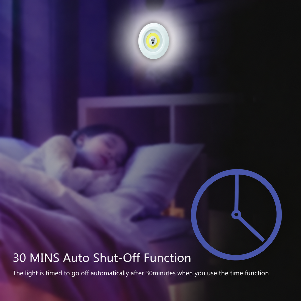 Wireless LED Puck Lights with Remote