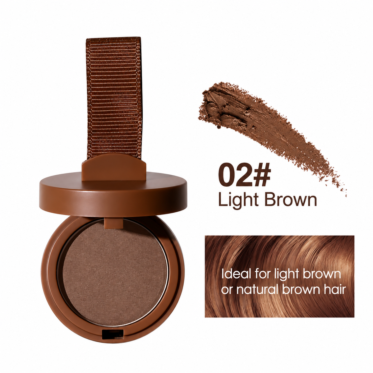 BOB High Dense Hairline Powder – Hair Concealer 3 Shades