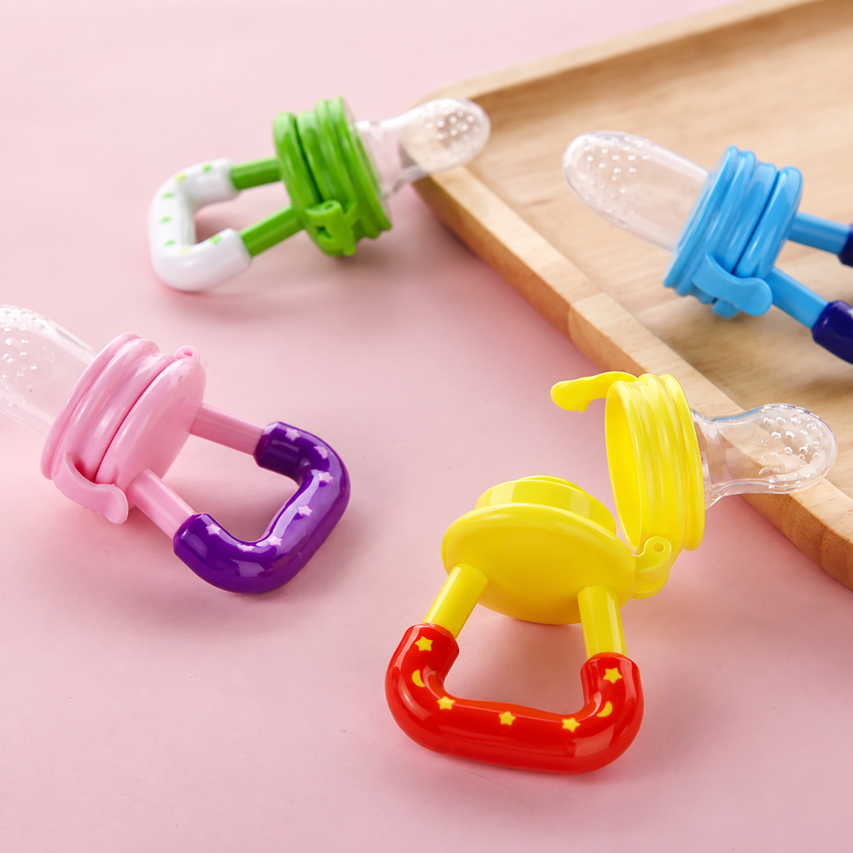 Baby Fruit Feeder Pacifier – Silicone Fresh Fruit Teething & Feeding Nibbler