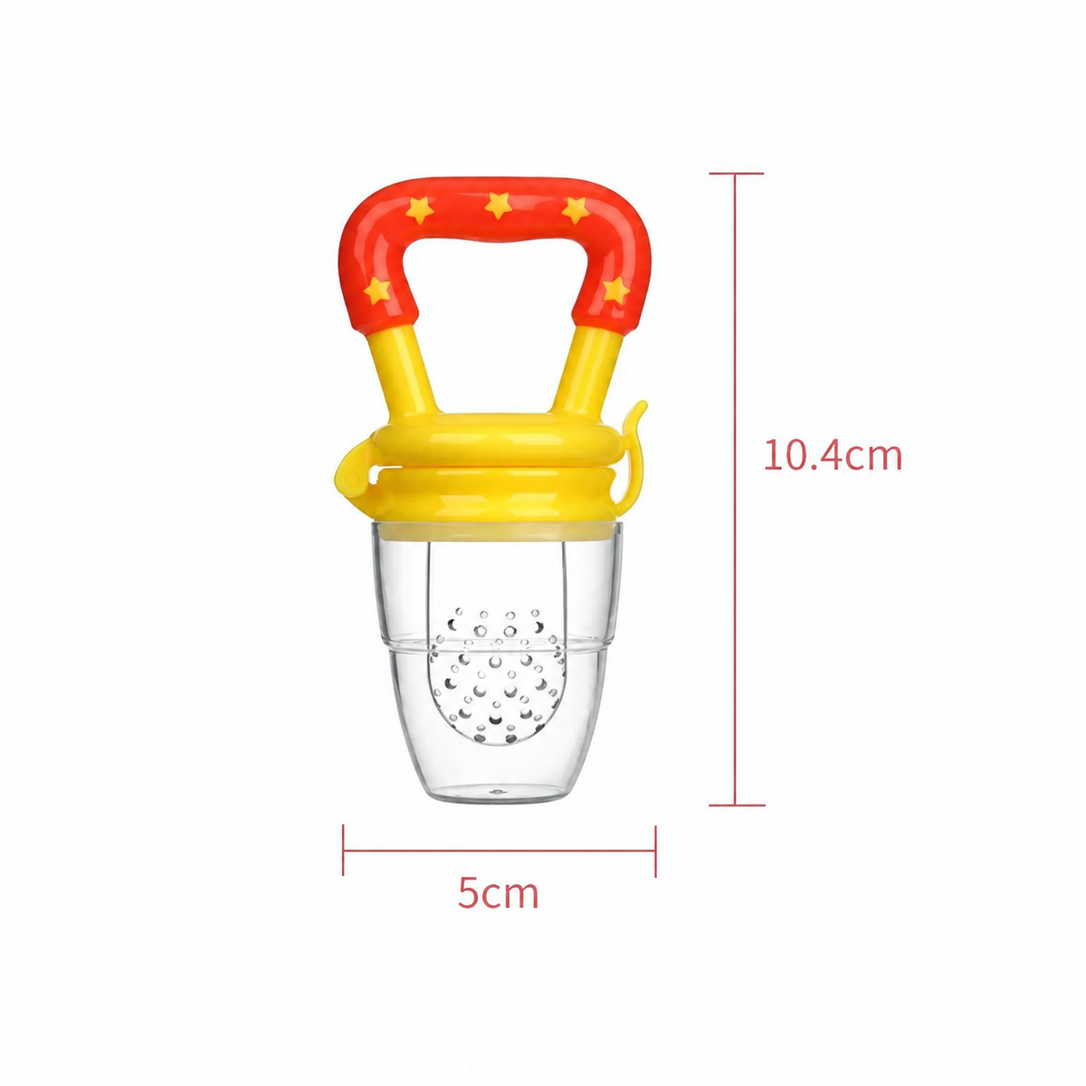 Baby Fruit Feeder Pacifier – Silicone Fresh Fruit Teething & Feeding Nibbler