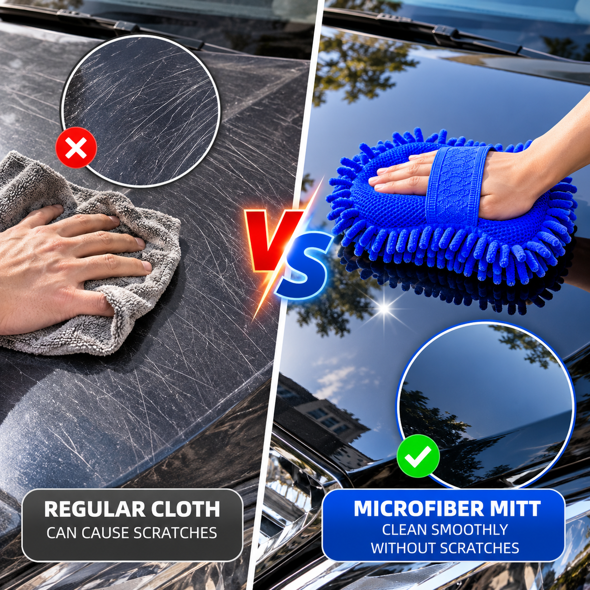 Magic Microfiber Cleaning Mitt