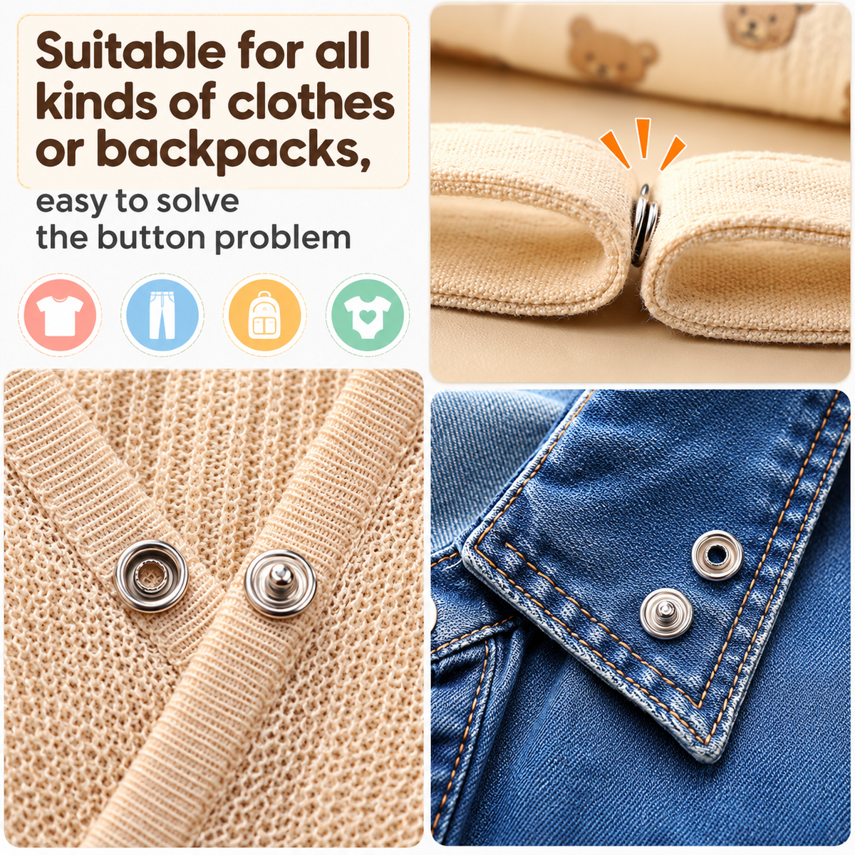 Snap Button Pliers Kit – With Buttons