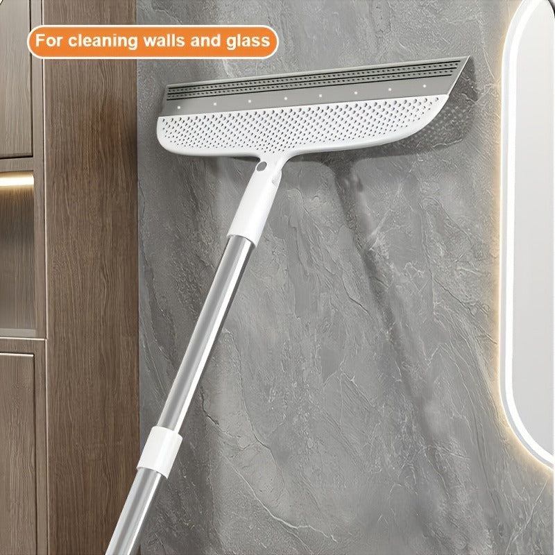 Multifunctional Silicone Floor Squeegee – 180° Rotatable