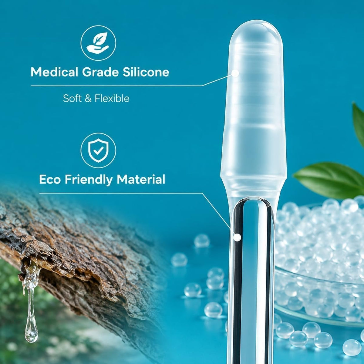 Soft Silicone Ear Cleaning Stick
